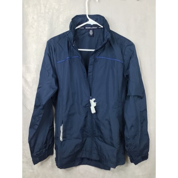 Devon & Jones Ladies Element Rain Jacket Small Navy Blue - Picture 6 of 9